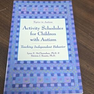 Activity Schedules for Children with Autism- Paperback Book